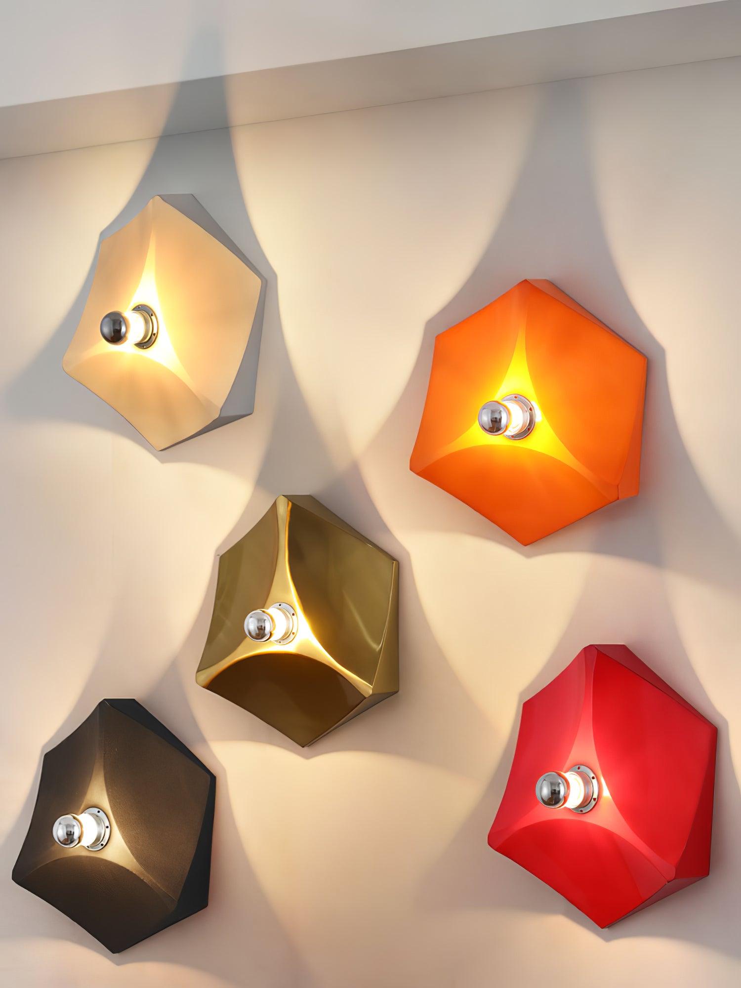 Pentagon Combination Wall Lamp - Blowlighting