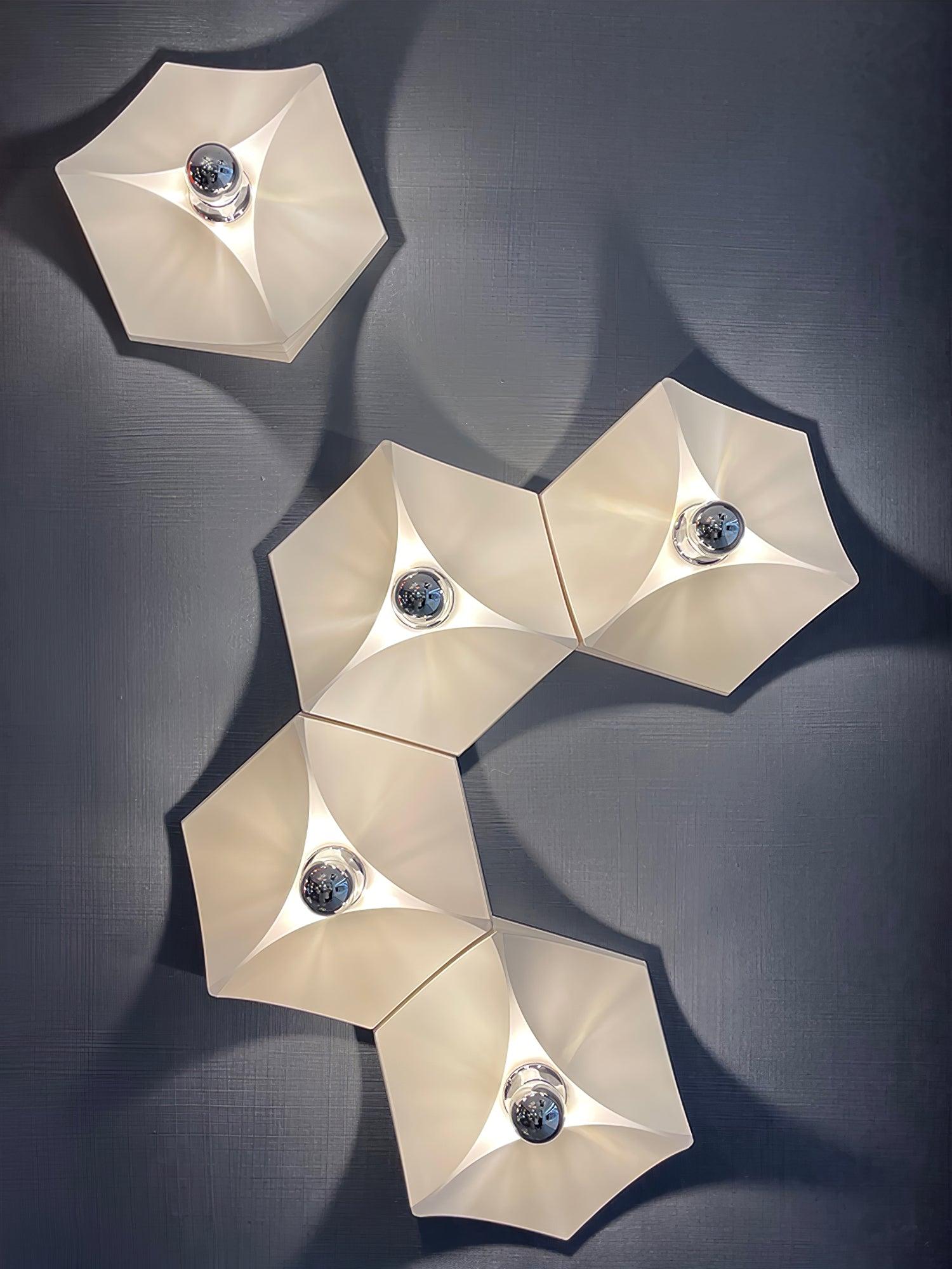 Pentagon Combination Wall Lamp - Blowlighting