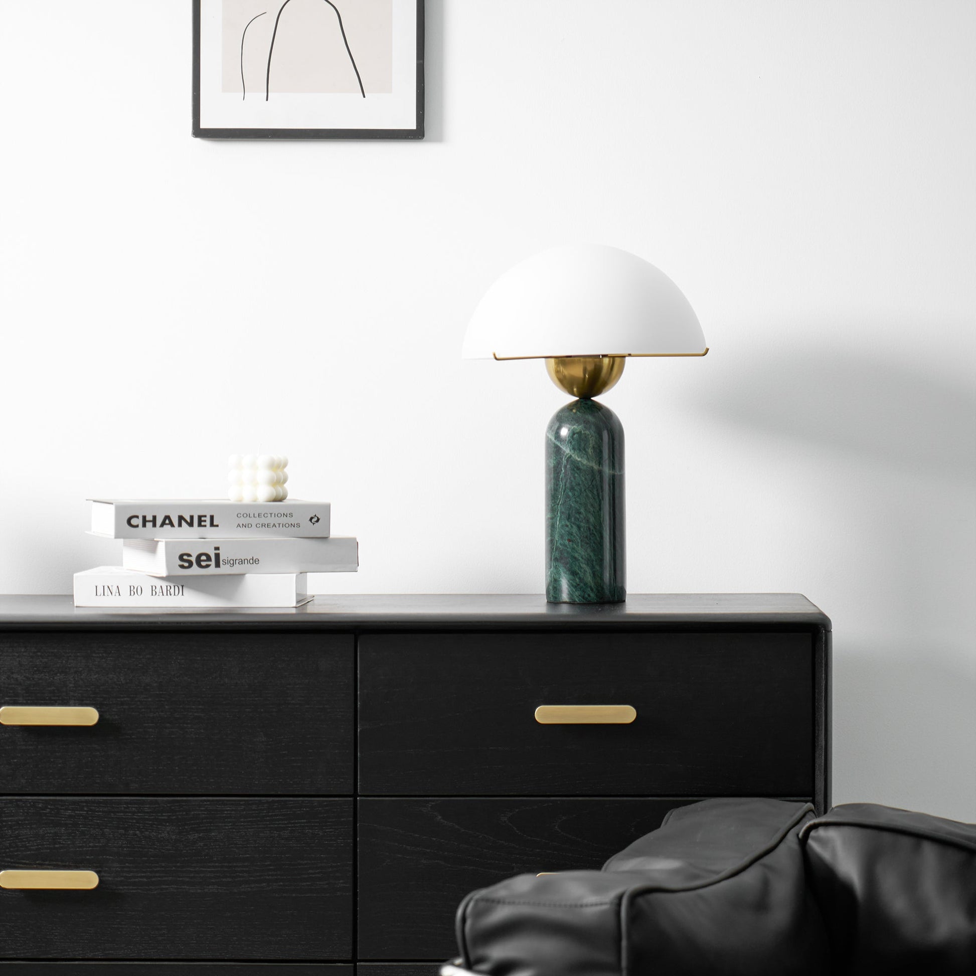 Veviniel Alabaster Table Lamp - Blowlighting