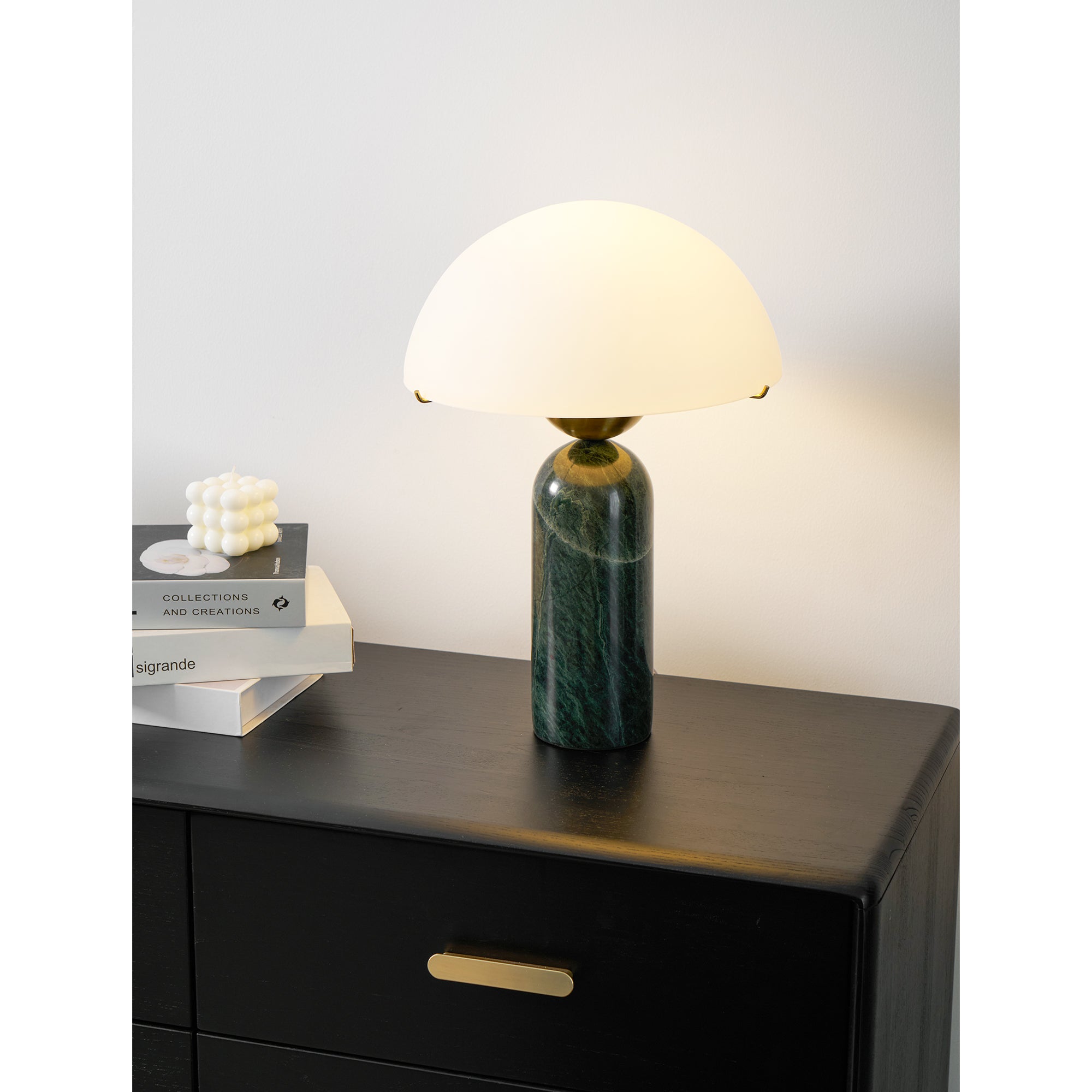 Veviniel Alabaster Table Lamp - Blowlighting