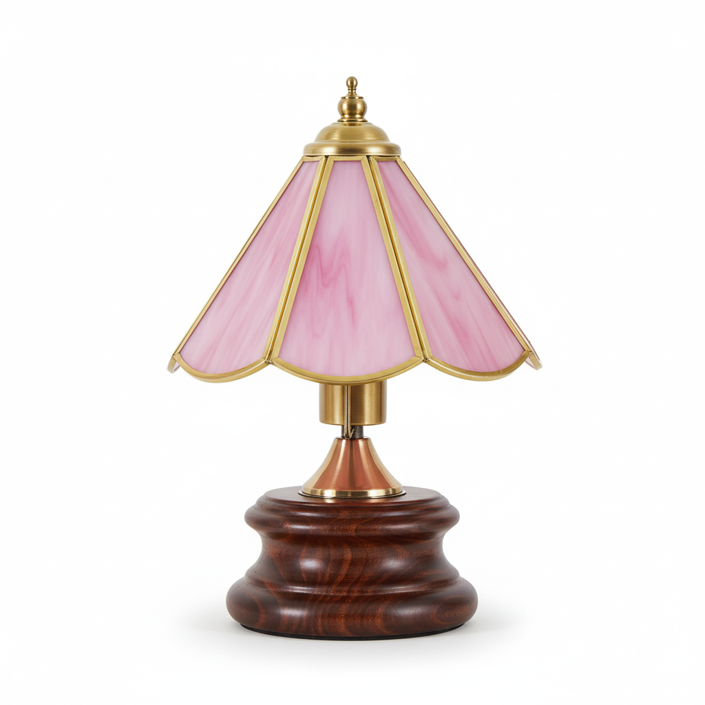 Peony Vintage Glass Table Light