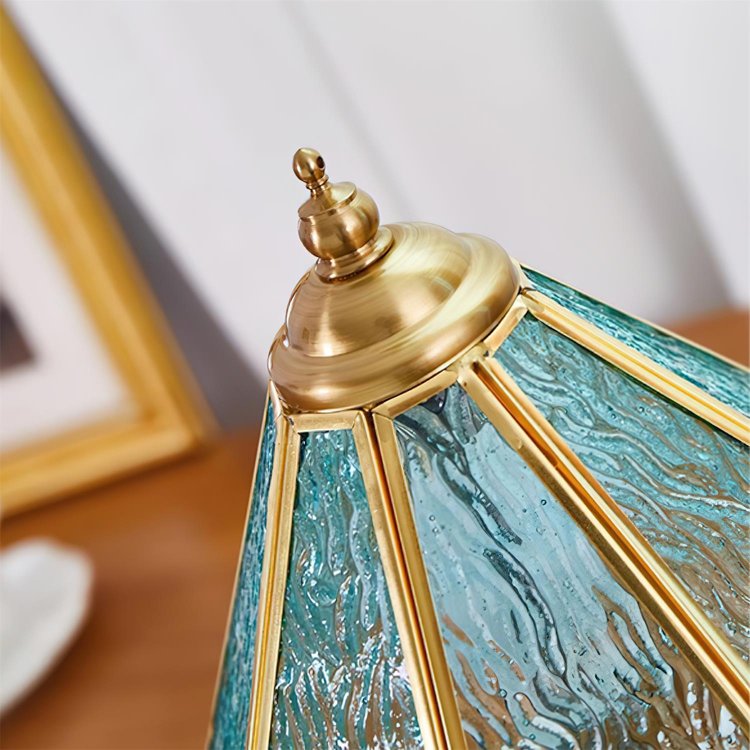 Peony Vintage Glass Table Light