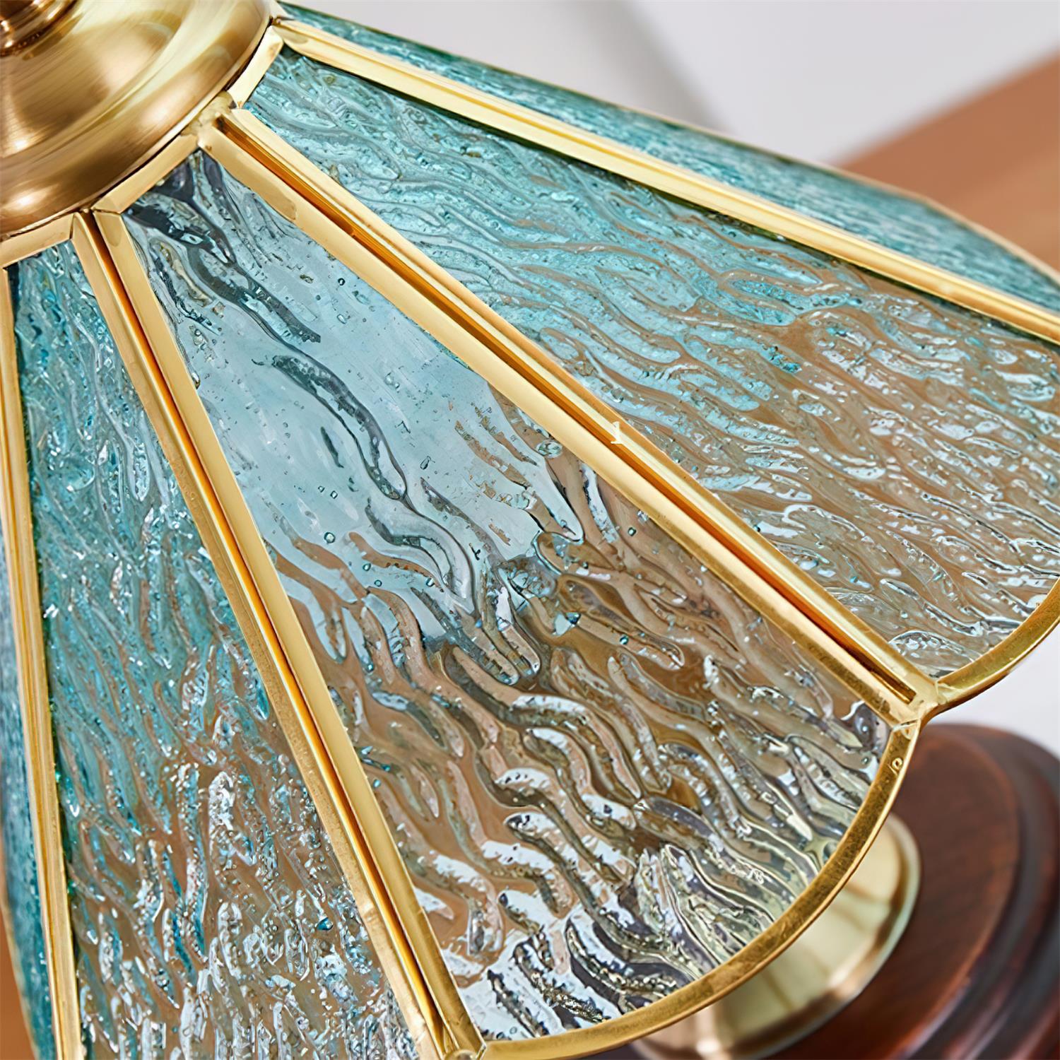 Peony Vintage Glass Table Light