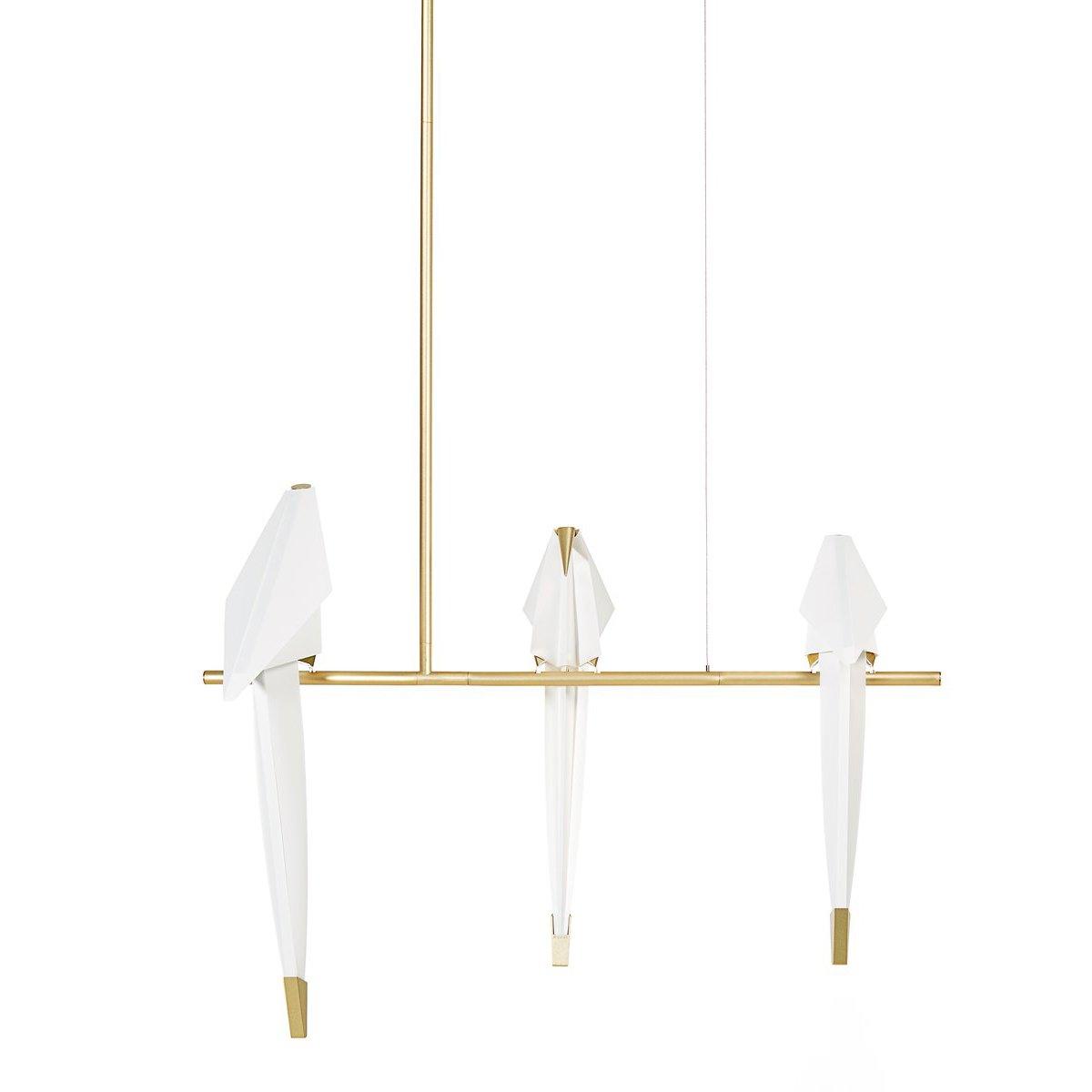 Paper Crane Bird LED Chandelier - Blowlighting