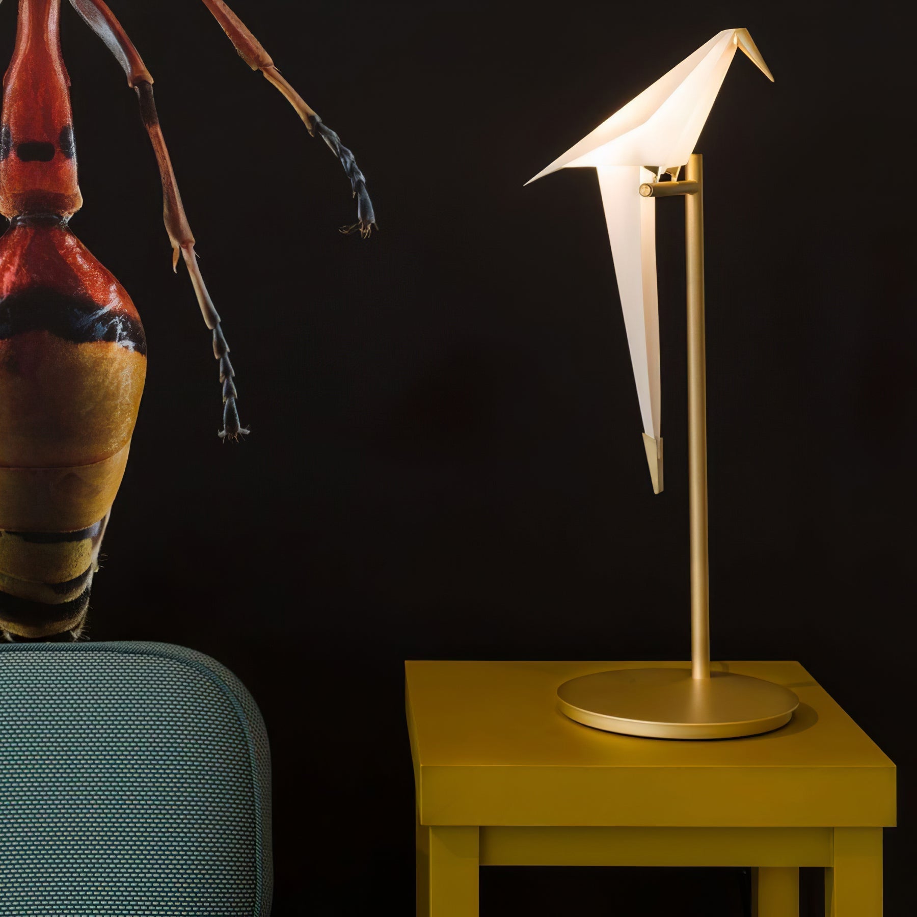 Paper Crane Bird Table Lamp - Blowlighting