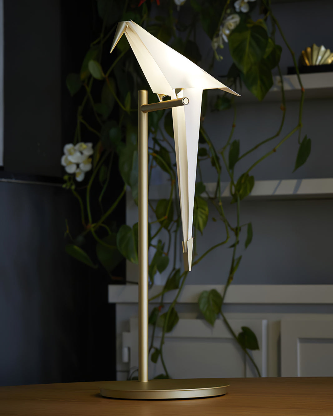 Paper Crane Bird Table Lamp - Blowlighting
