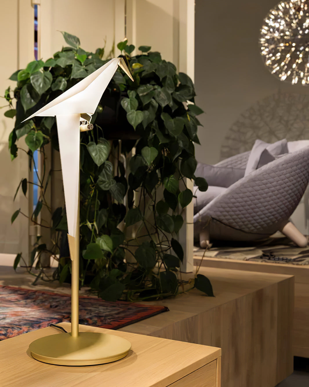 Paper Crane Bird Table Lamp - Blowlighting