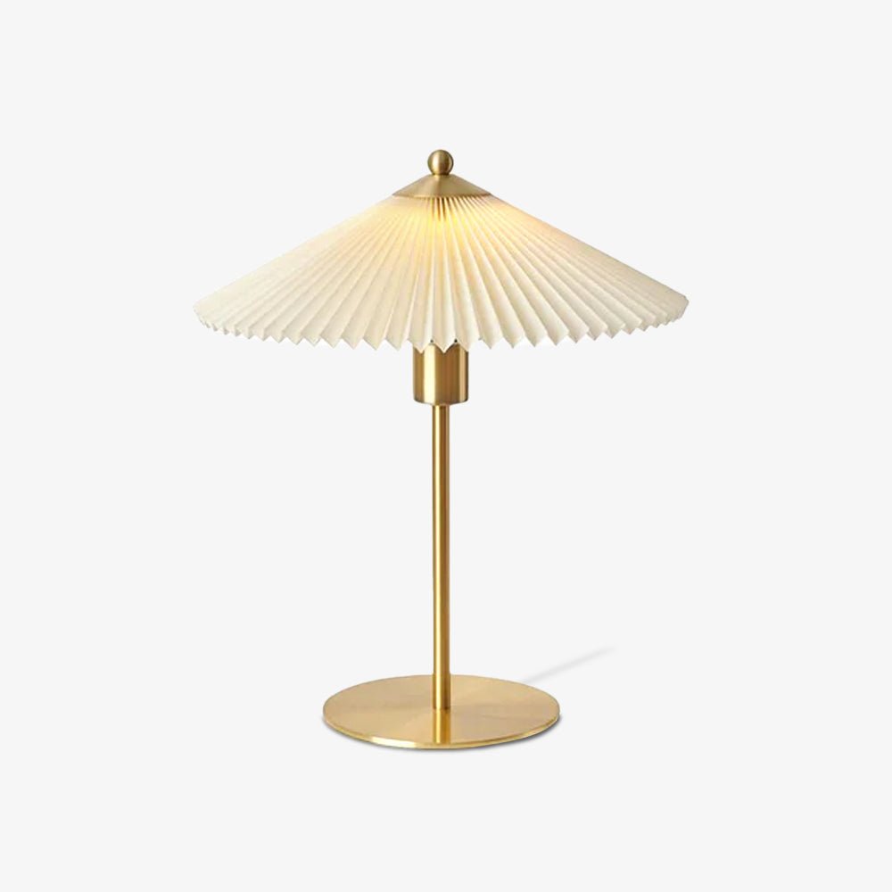 Perla Pleated Table Lamp - Blowlighting