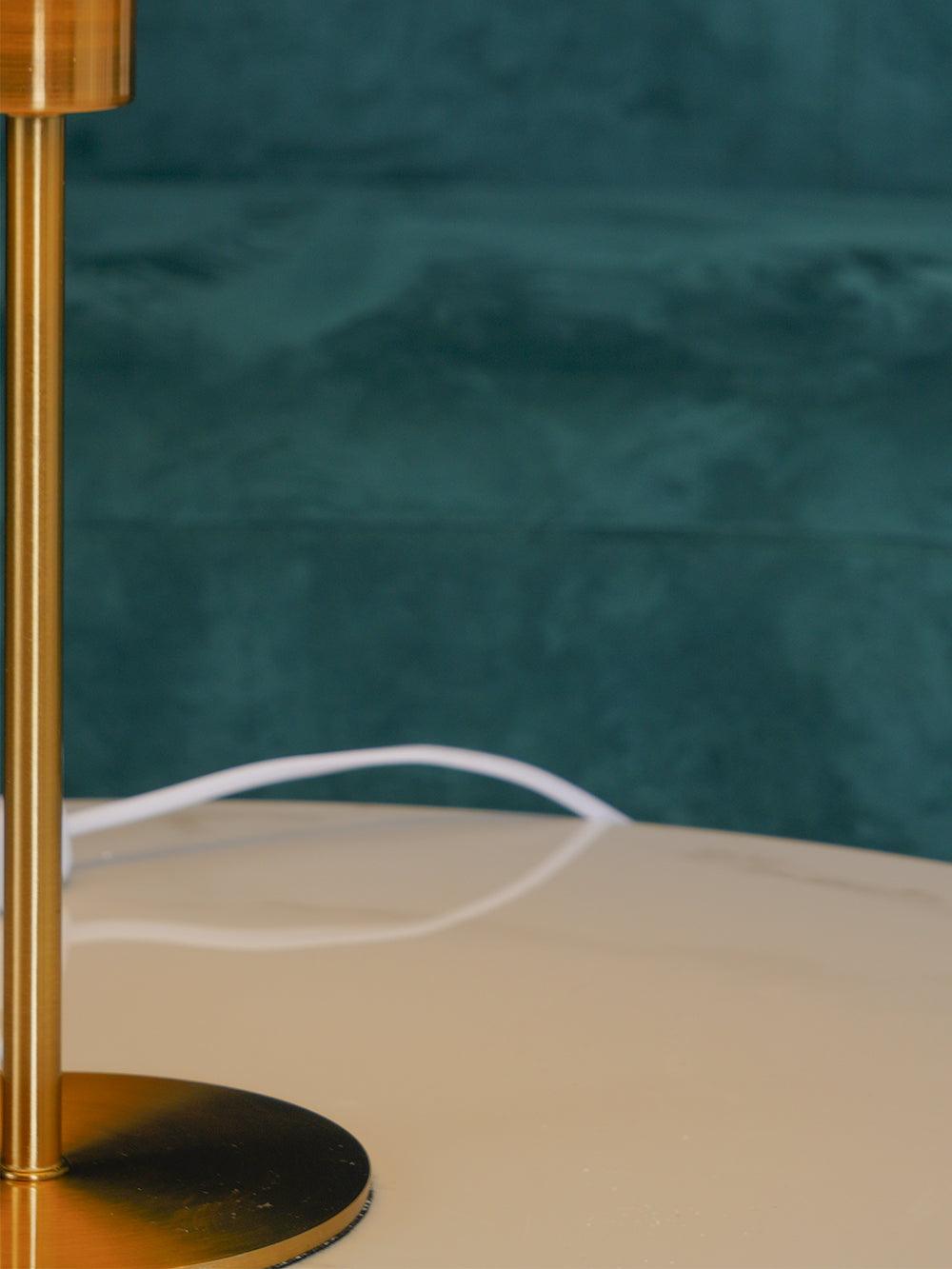 Perla Pleated Table Lamp - Blowlighting