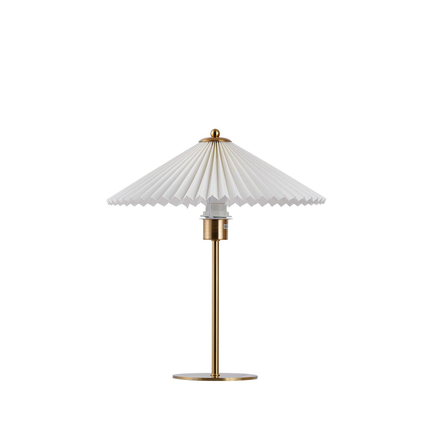 Perla Pleated Table Lamp - Blowlighting