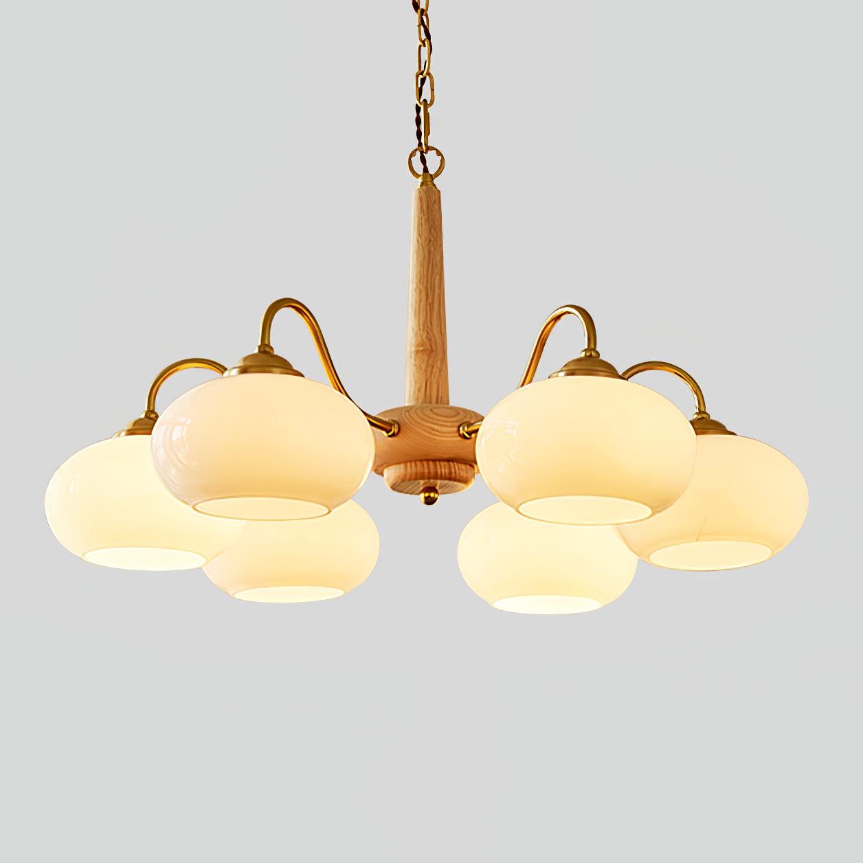 Persimmon Chandelier - Blowlighting