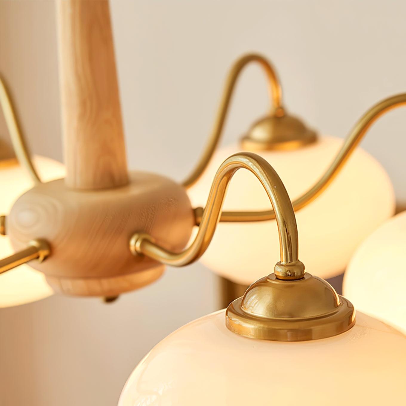 Persimmon Chandelier - Blowlighting