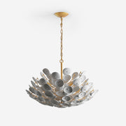 Petalflare Modern Metal Plaster Chandelier