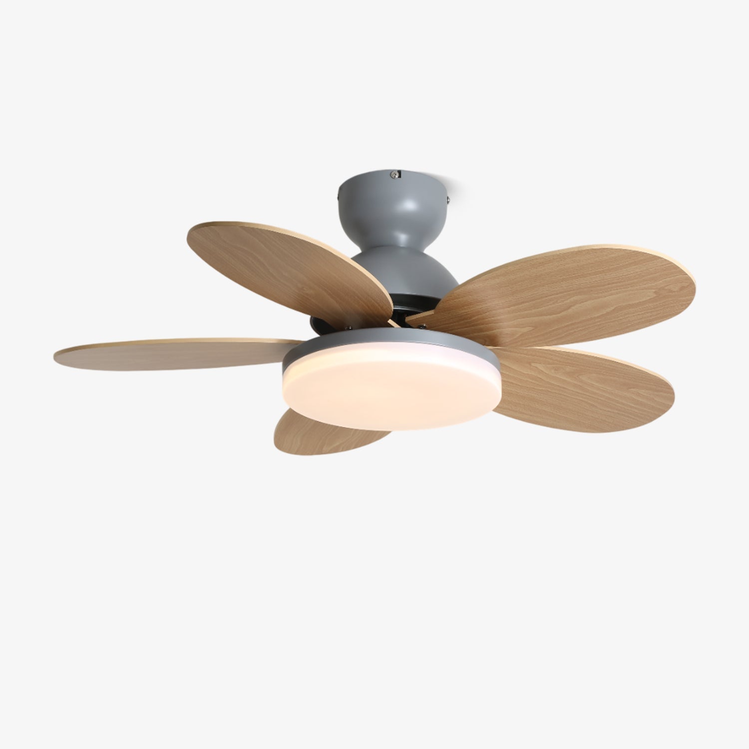 Liora Colorful Glass Kids Ceiling Fan Light - Blowlighting