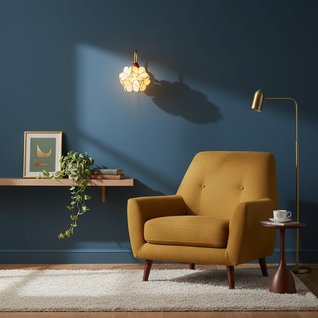 Auri Artistic Brass Wall Lamp