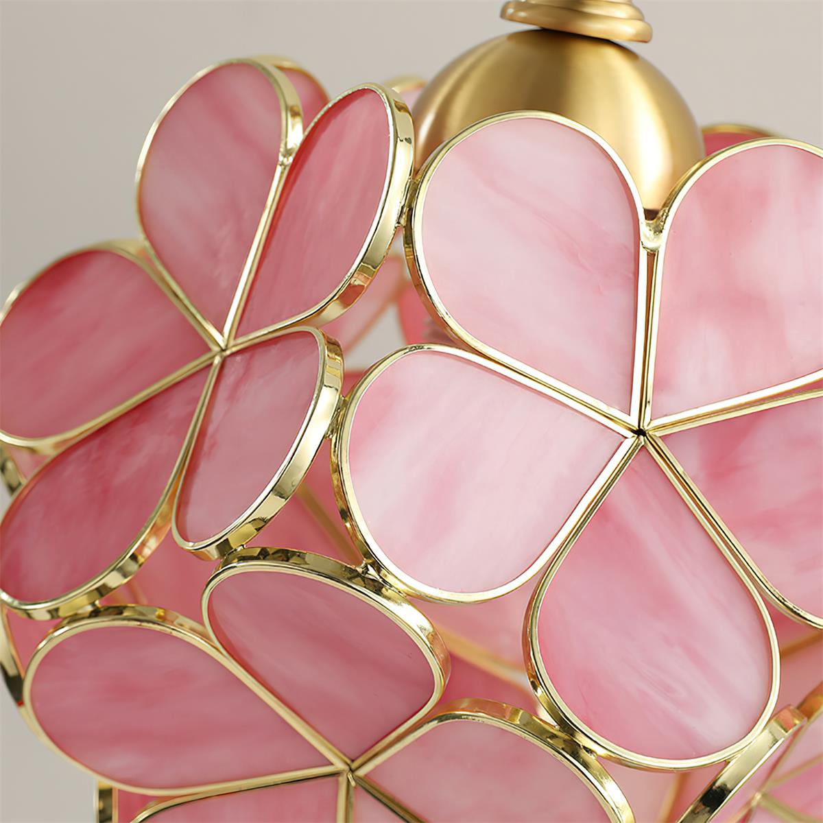 Floratura Elegant Glass Table Lamp