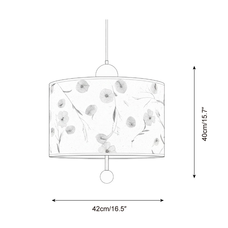 Petalune Vintage Acrylic Pendant Light