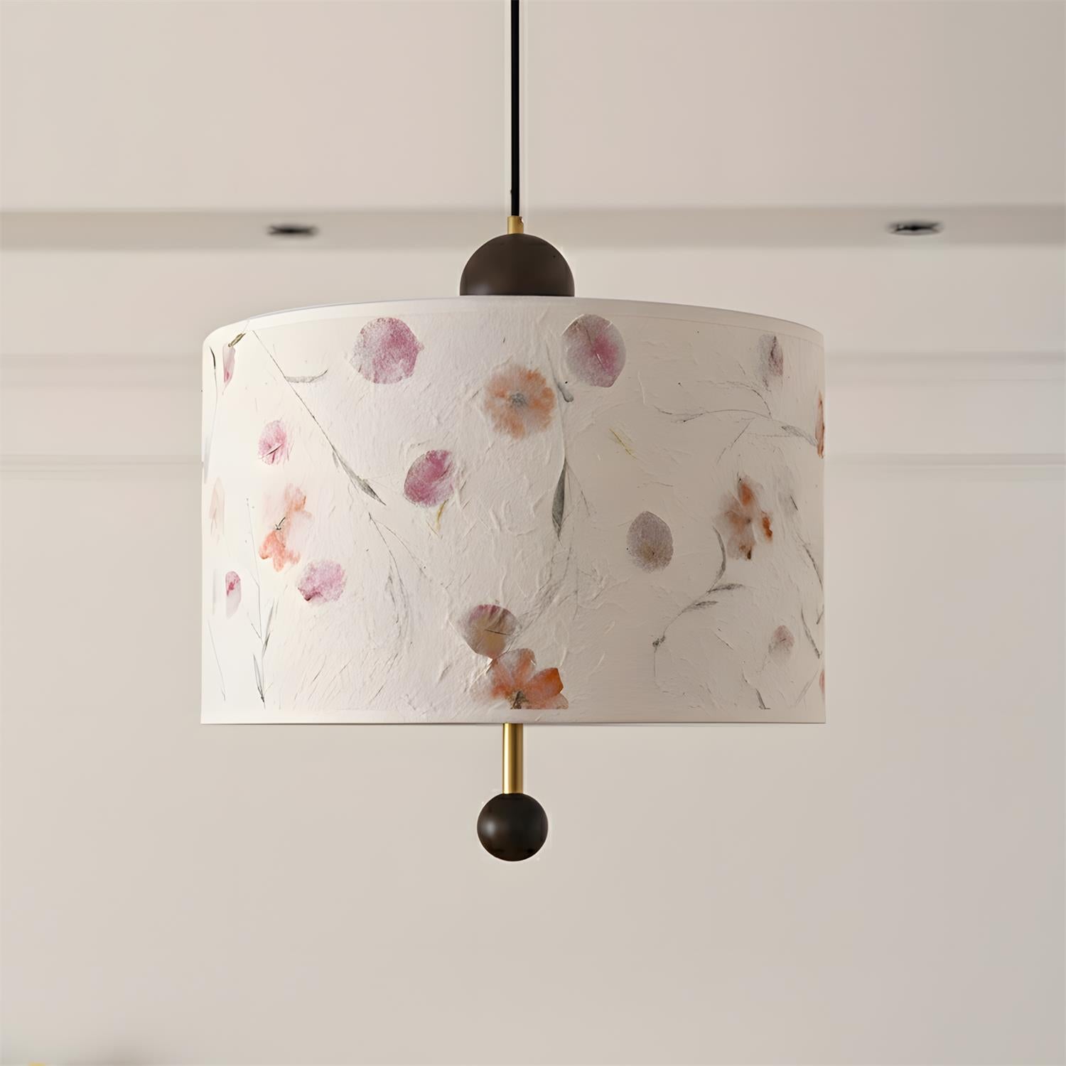 Petalune Vintage Acrylic Pendant Light