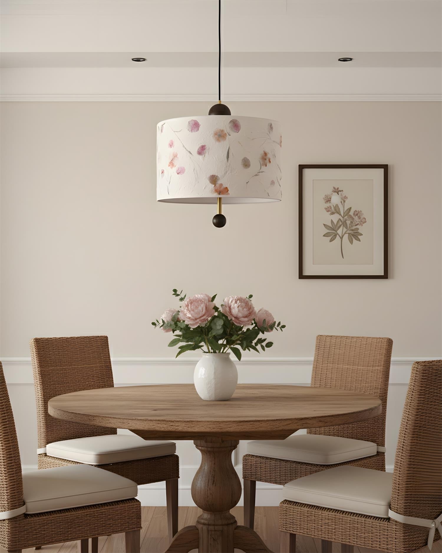 Petalune Vintage Acrylic Pendant Light