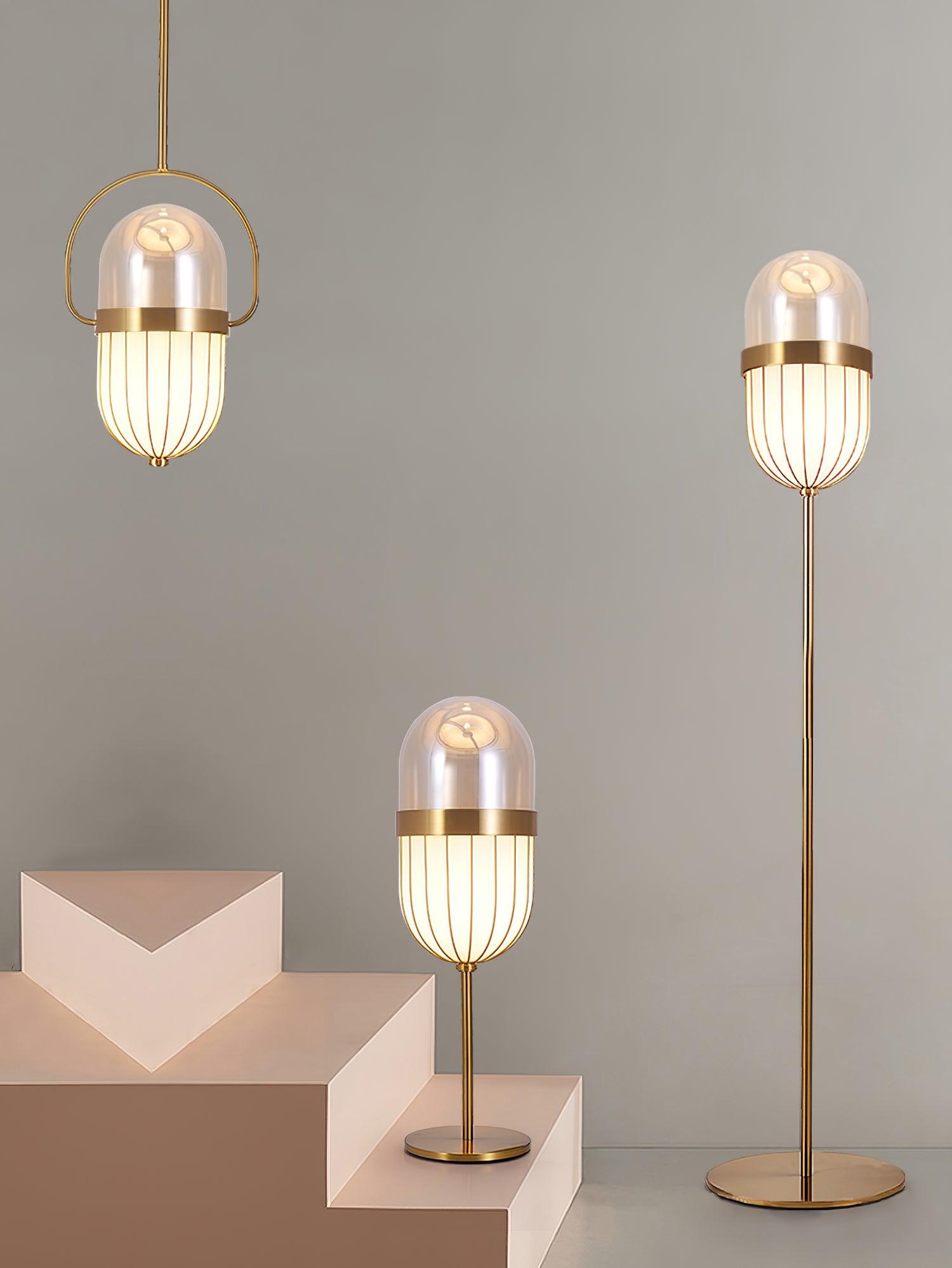 Pill Table Lamp - Blowlighting