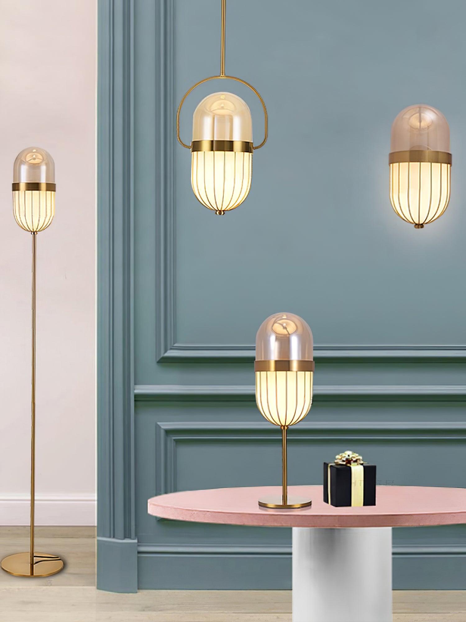 Pill Table Lamp - Blowlighting