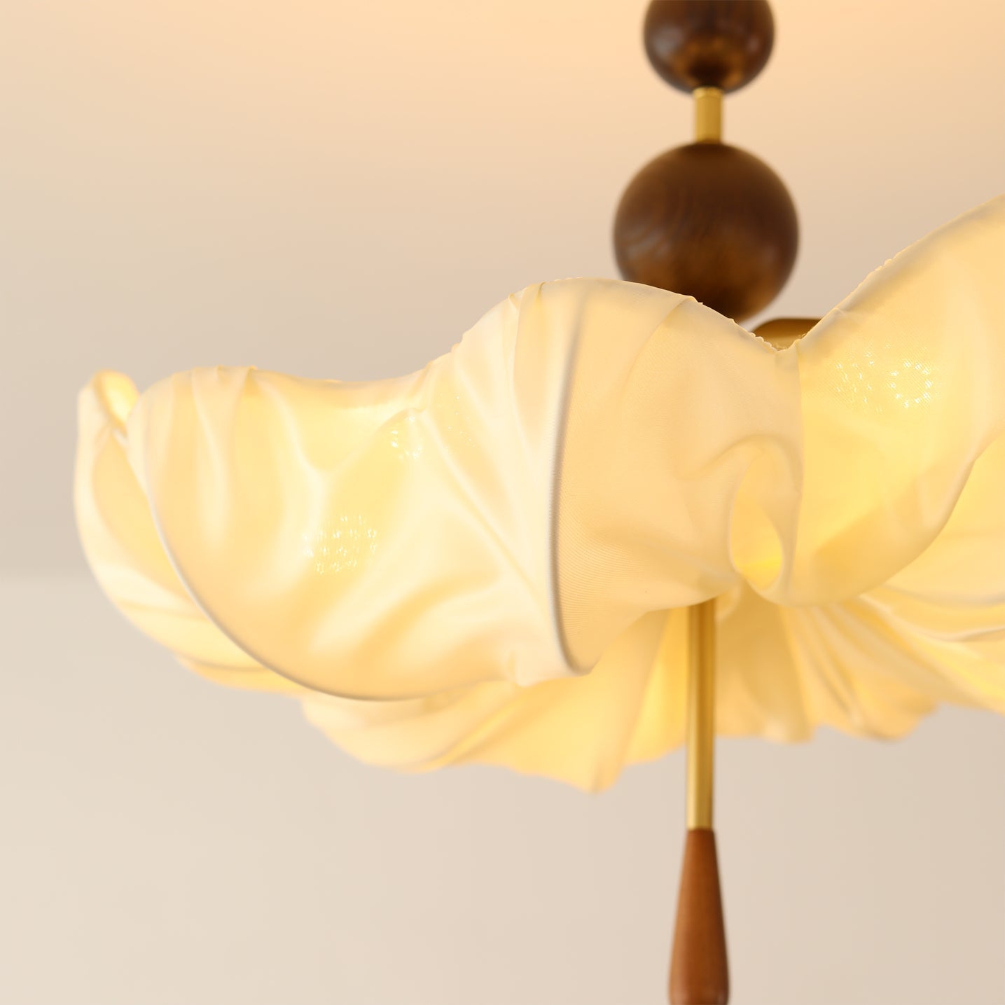 Pinctada Oriental Fabric Ceiling Light