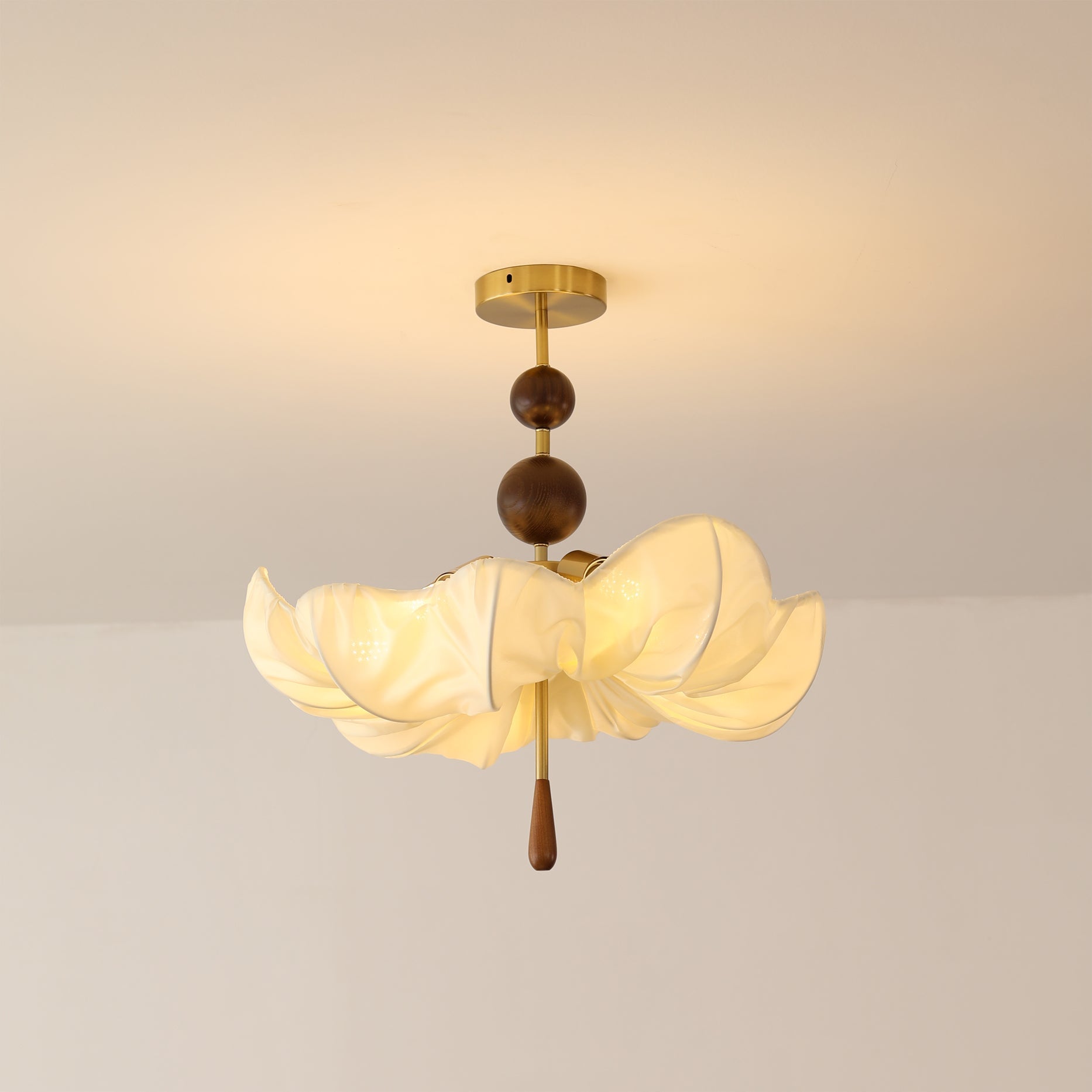 Pinctada Oriental Fabric Ceiling Light
