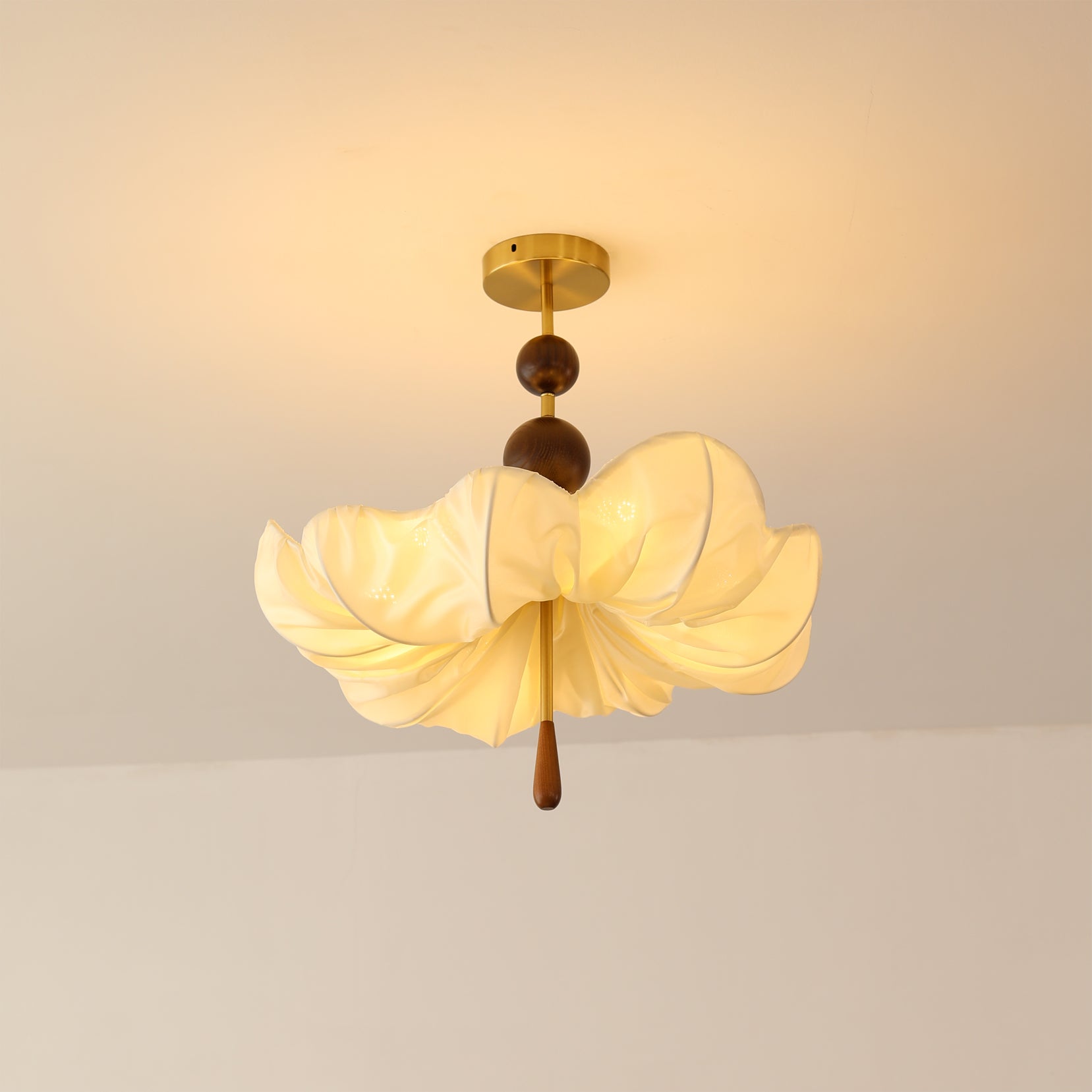 Pinctada Oriental Fabric Ceiling Light