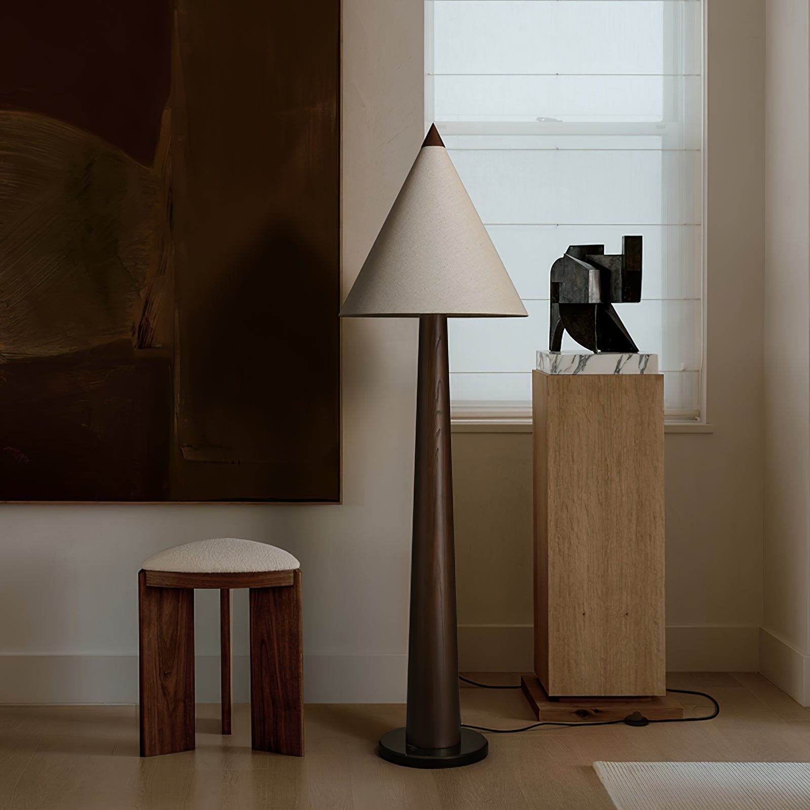 Lincoln Modern Metal Floor Lamp - Blowlighting