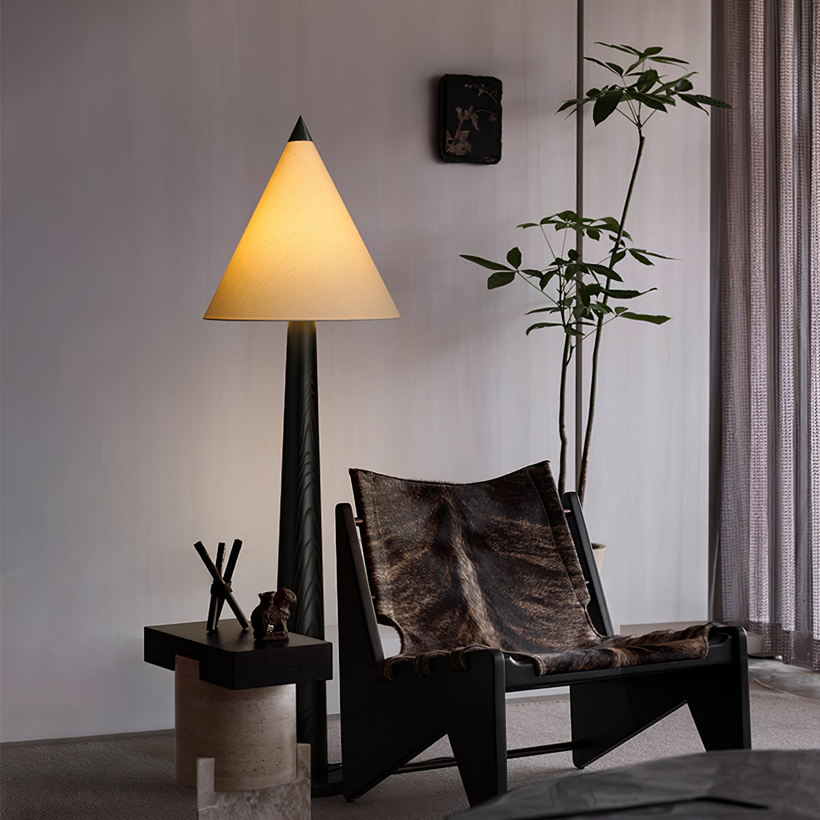 Lincoln Modern Metal Floor Lamp - Blowlighting