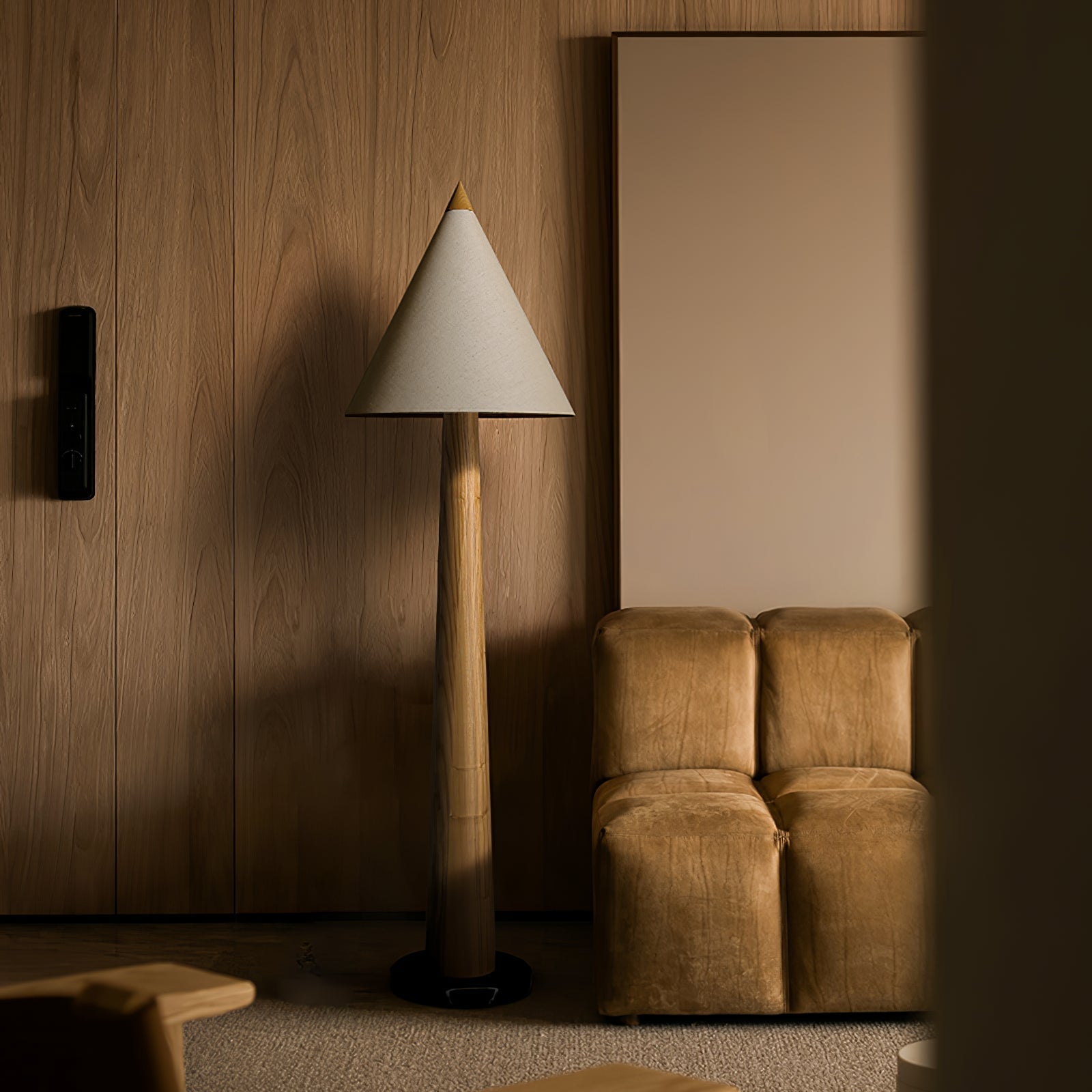 Lincoln Modern Metal Floor Lamp - Blowlighting