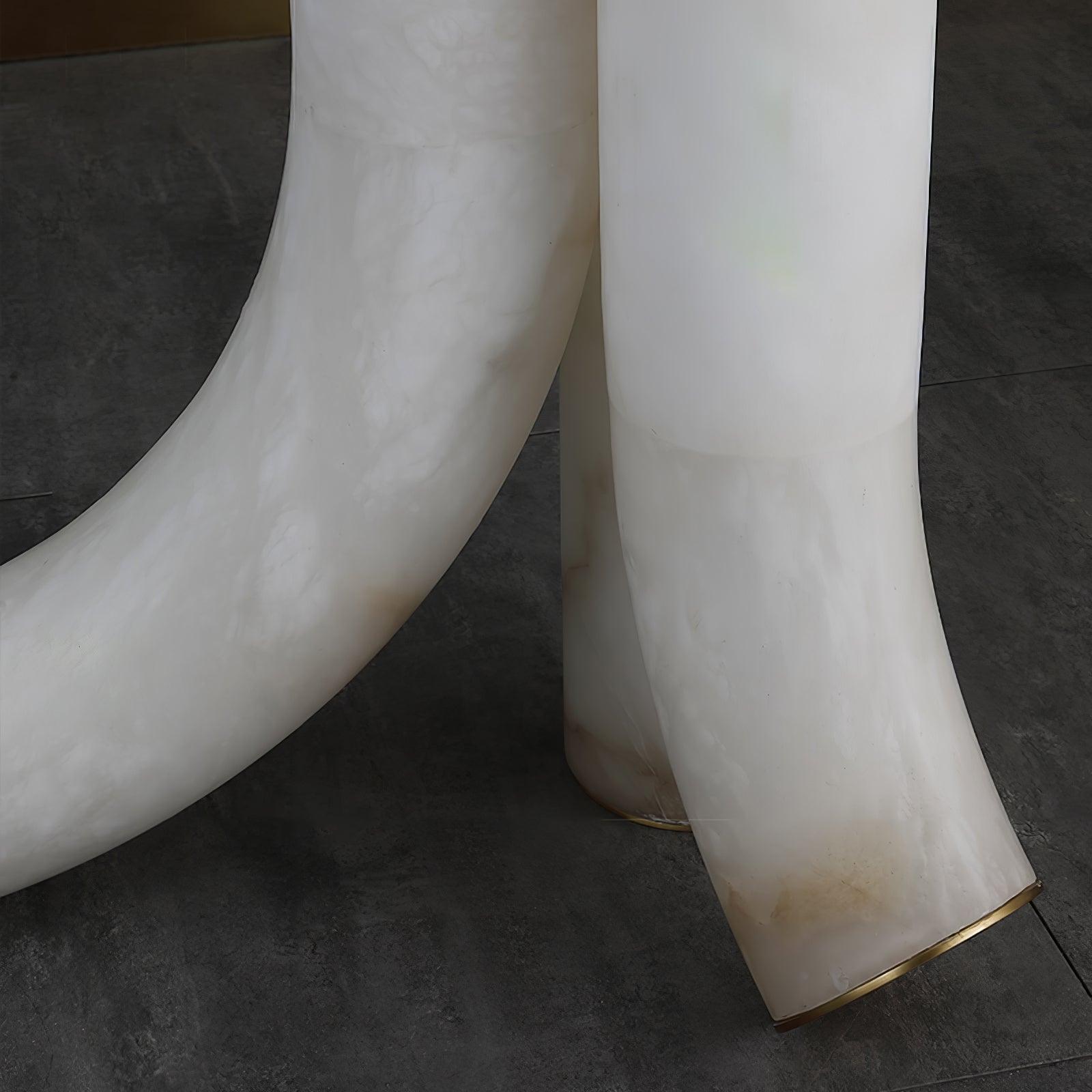 Orion Alabaster Floor Lamp - Blowlighting