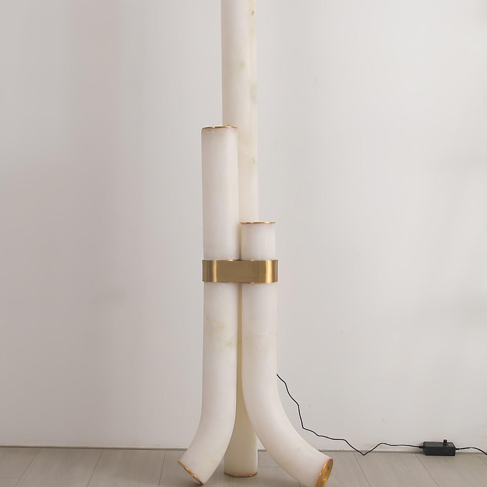 Orion Alabaster Floor Lamp - Blowlighting