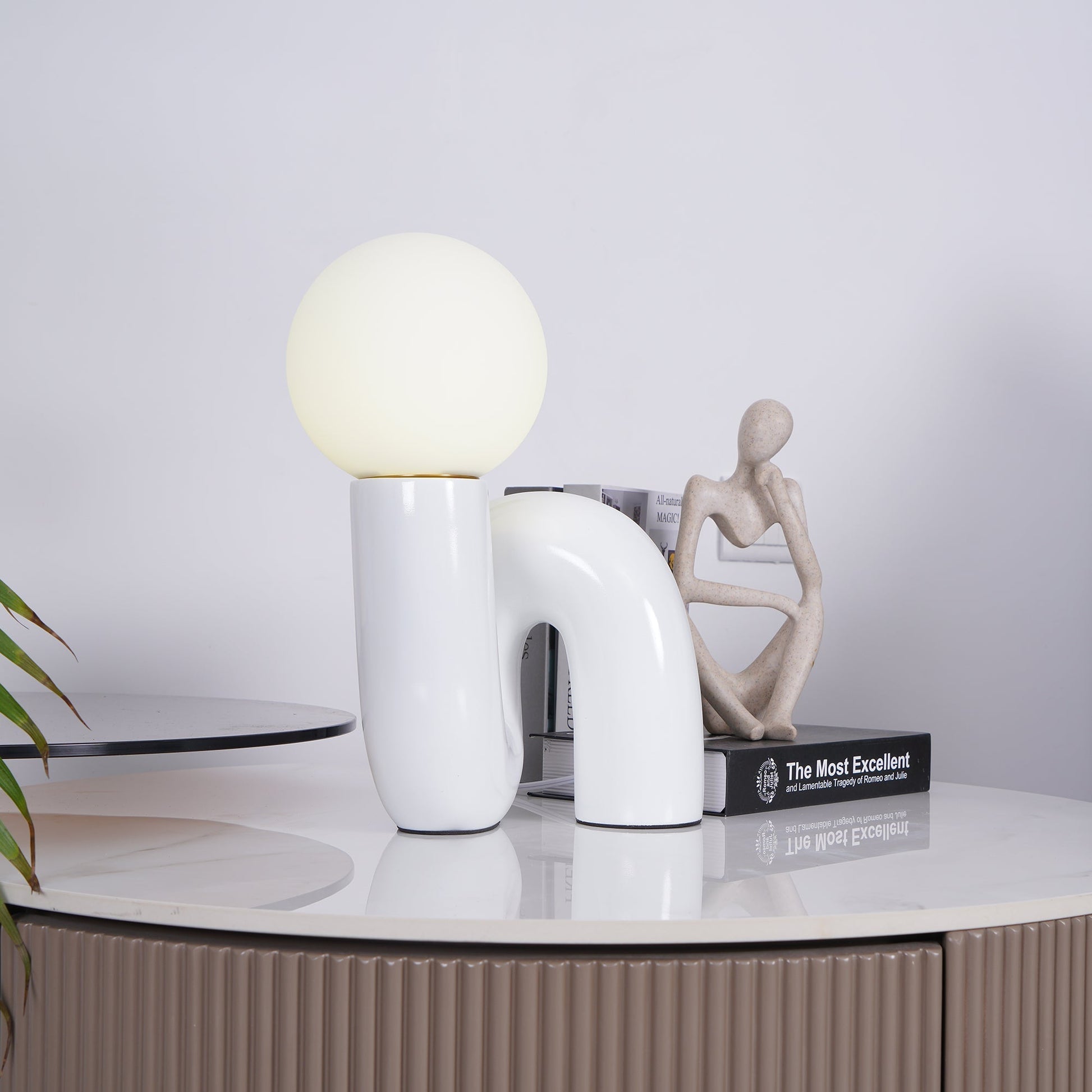 Playful N Shape Table Lamp - Blowlighting