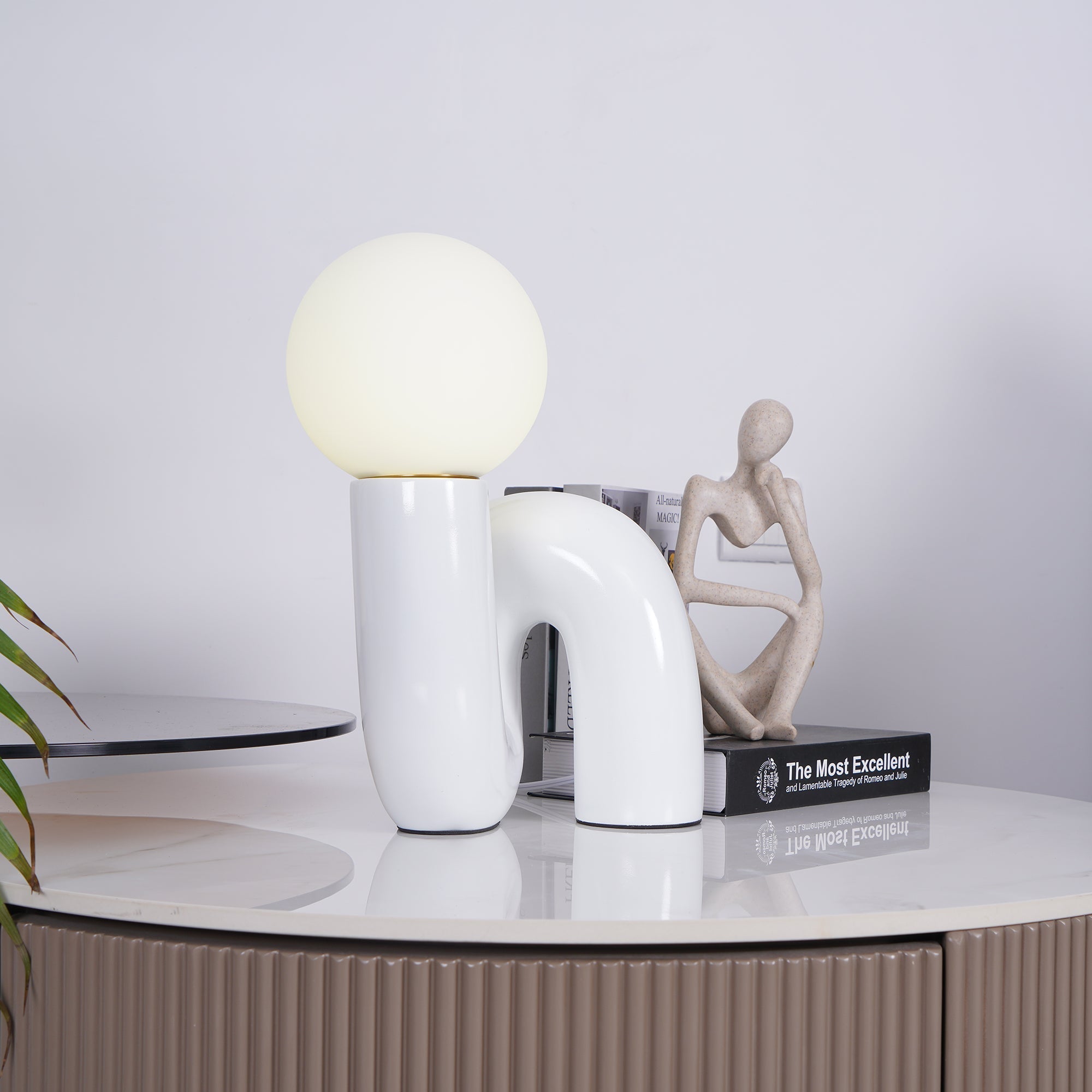 Playful N Shape Table Lamp - Blowlighting