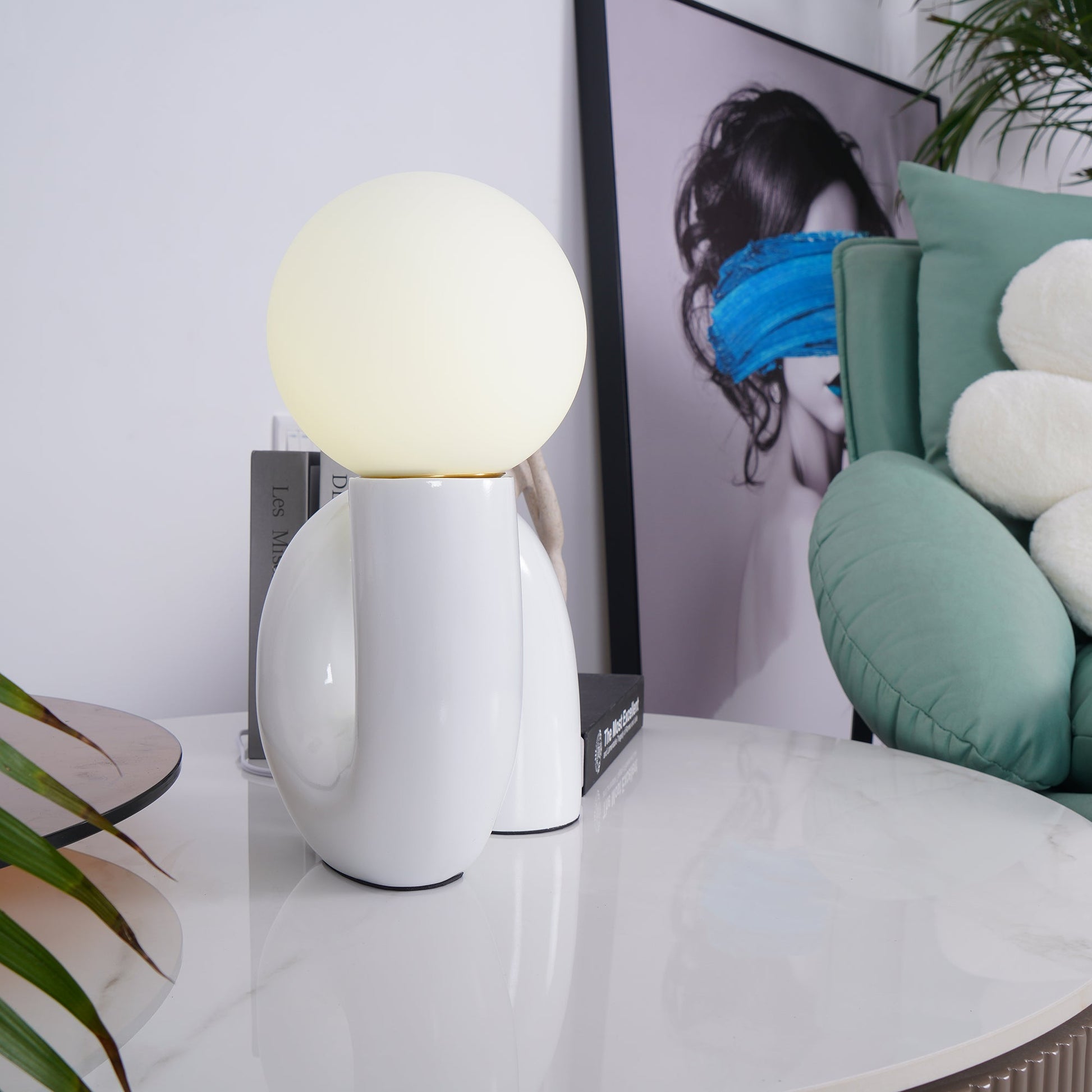 Playful N Shape Table Lamp - Blowlighting
