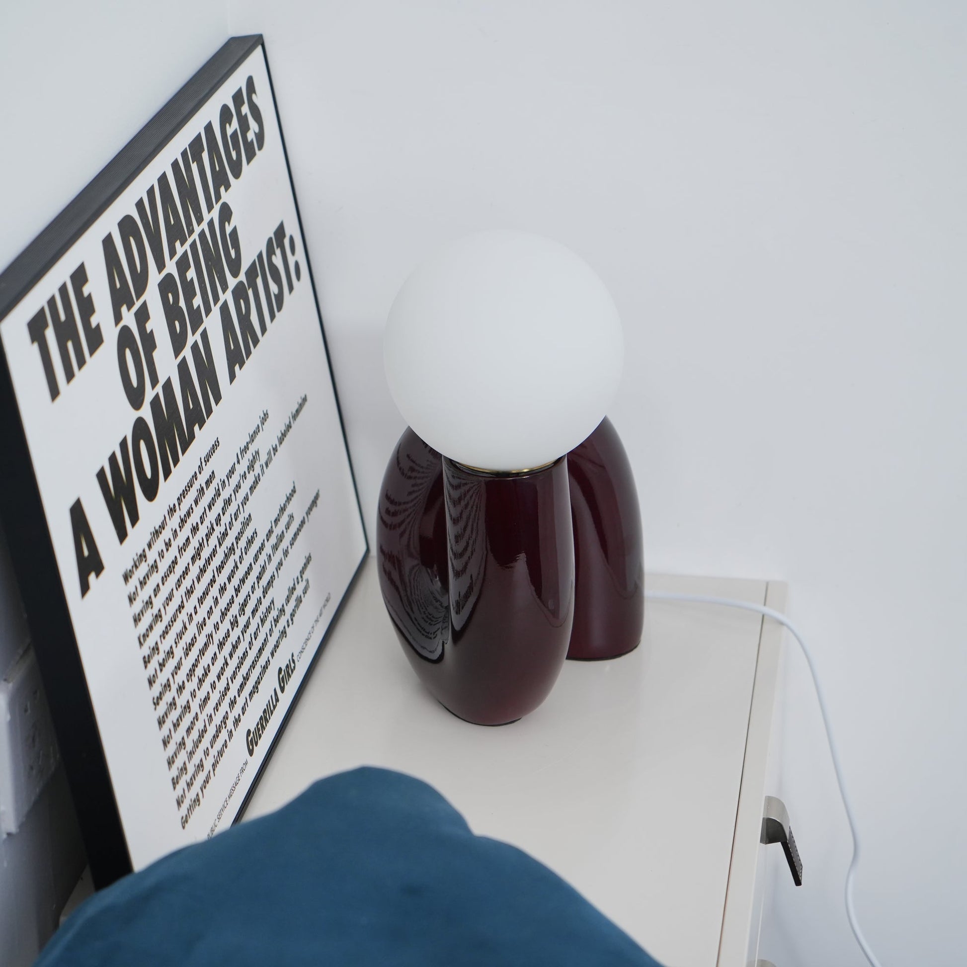 Playful N Shape Table Lamp - Blowlighting