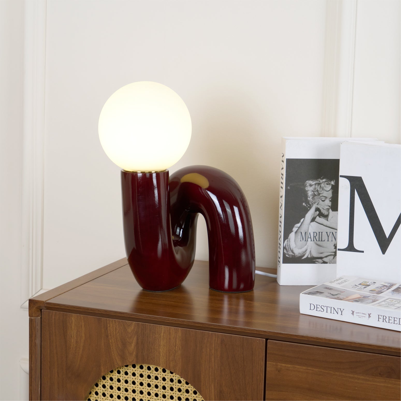 Playful N Shape Table Lamp - Blowlighting