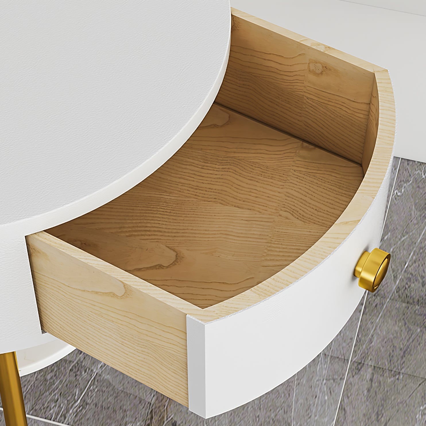 Pleated Arc Floor Light - Blowlighting