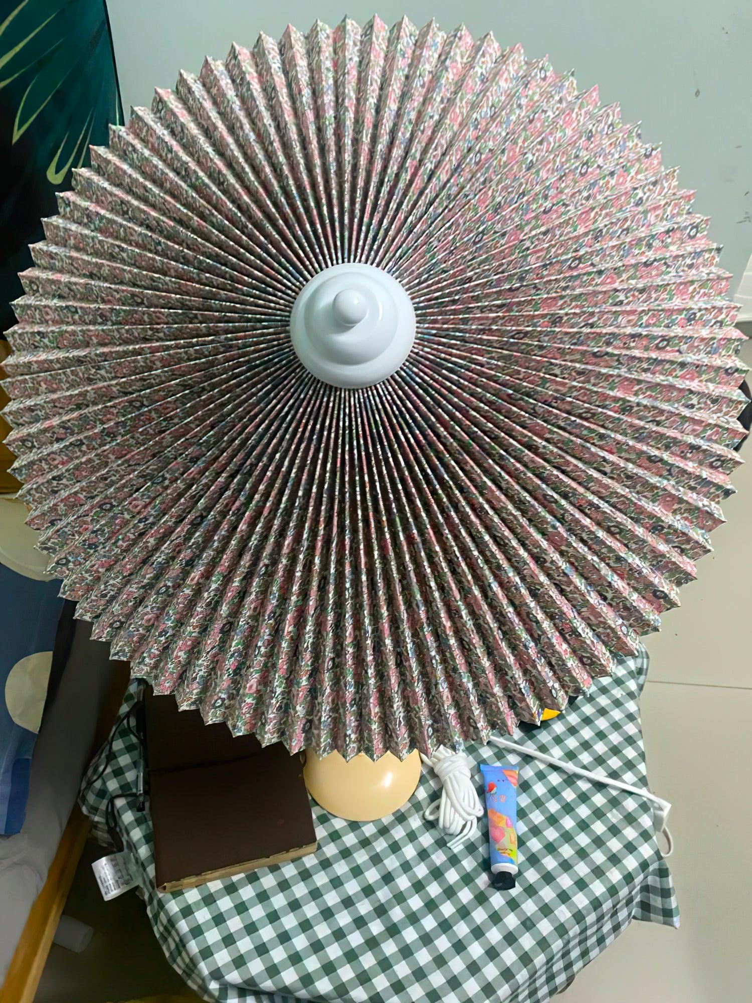 Pleated Hat Table Lamp - Blowlighting