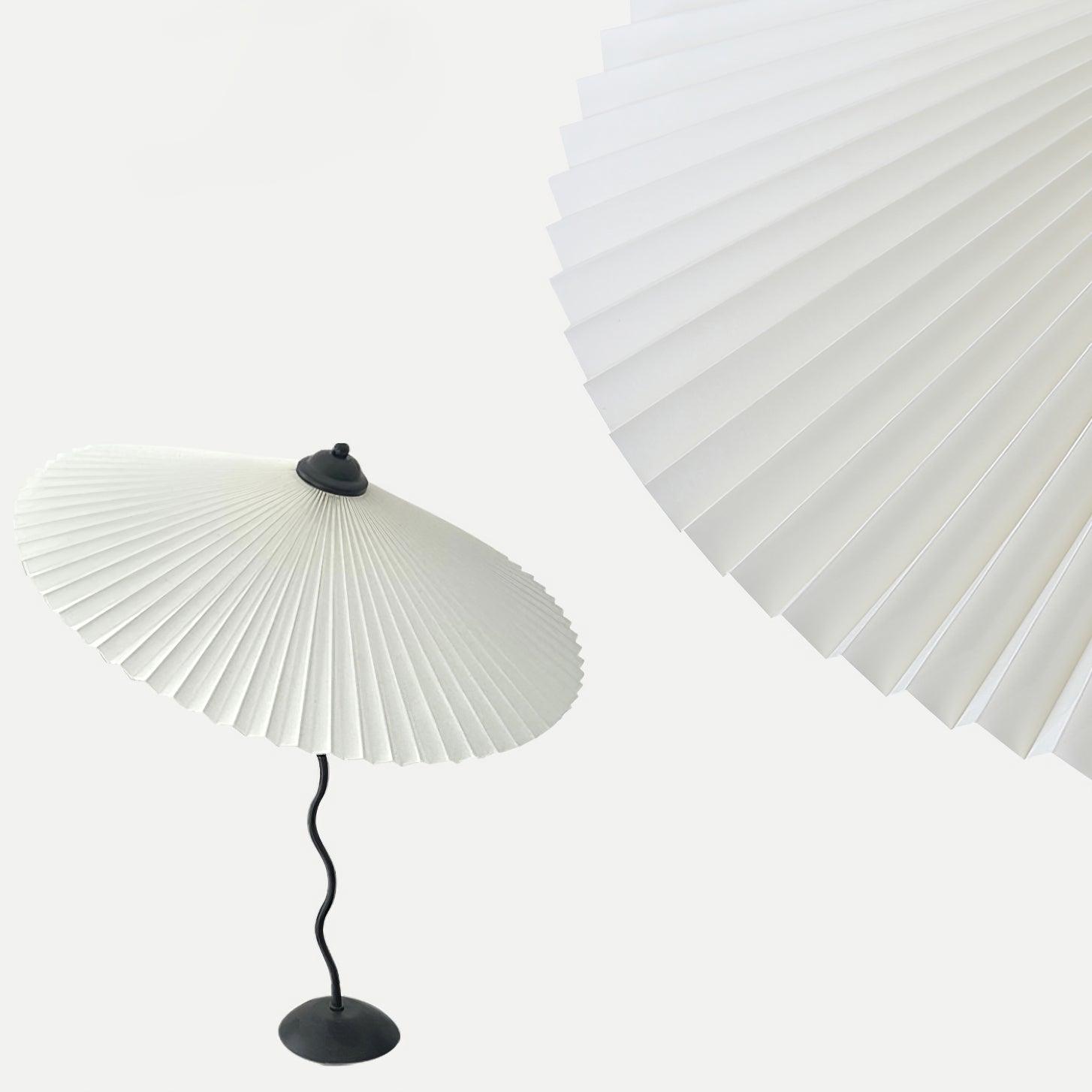 Pleated Hat Table Lamp - Blowlighting