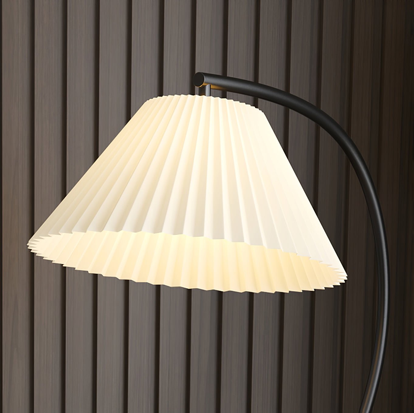 Pleated Nightstand Floor Light - Blowlighting