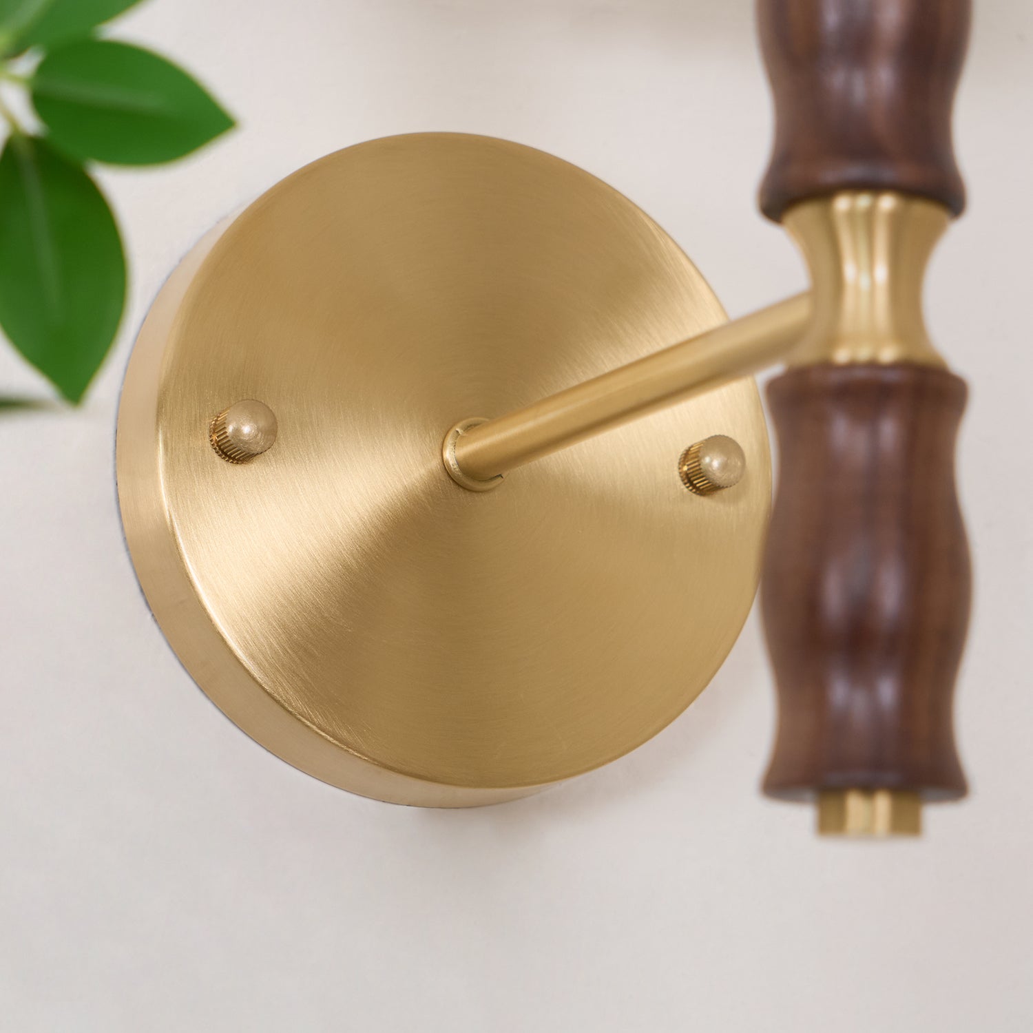 Pleated Walnut Wall Light - Blowlighting