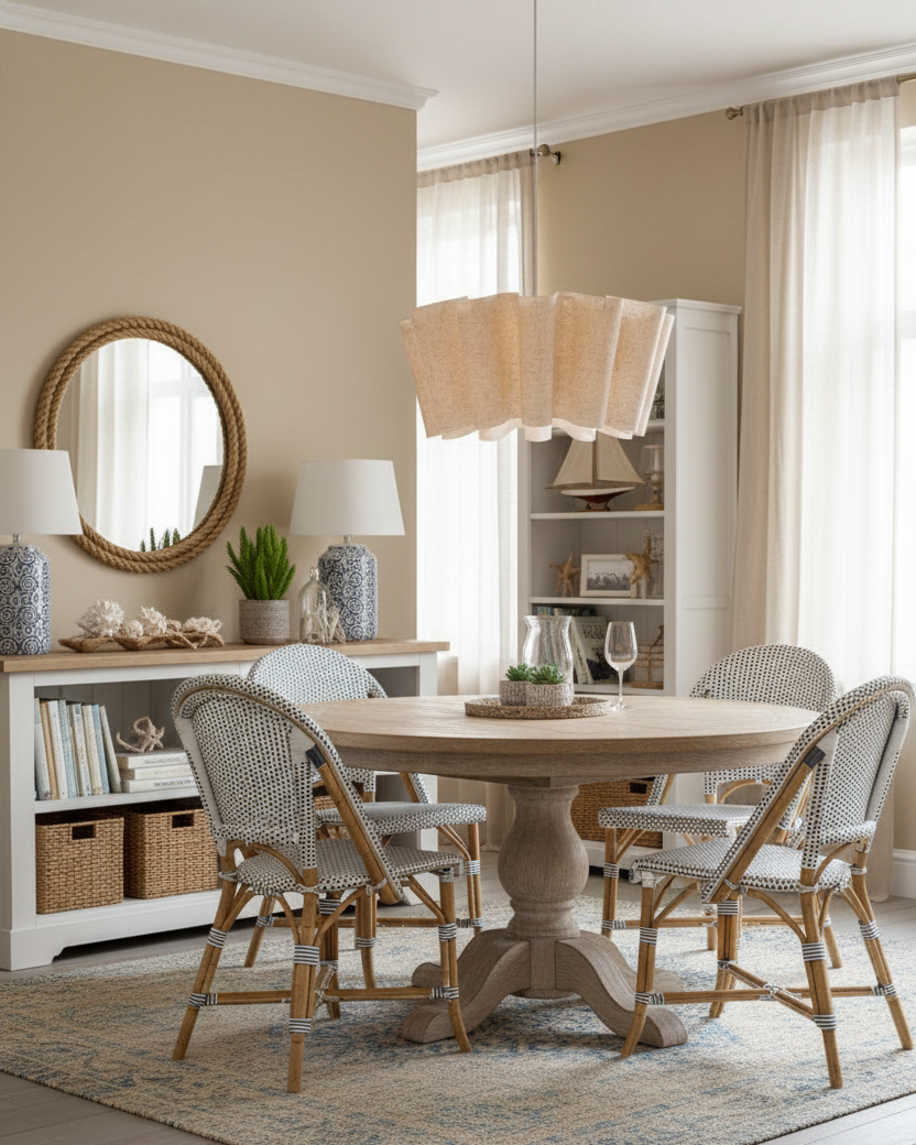 Pleora Modern Fabric Pendant Light