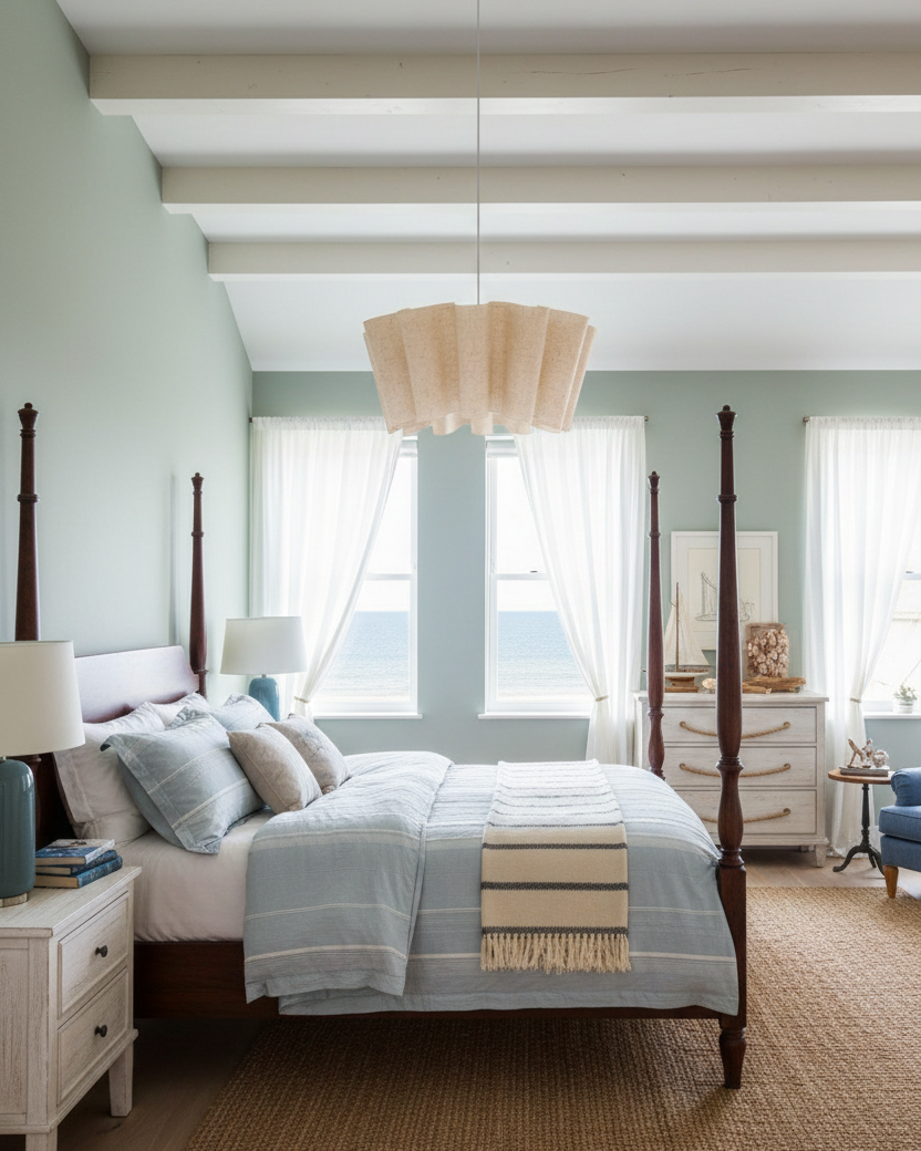 Pleora Modern Fabric Pendant Light