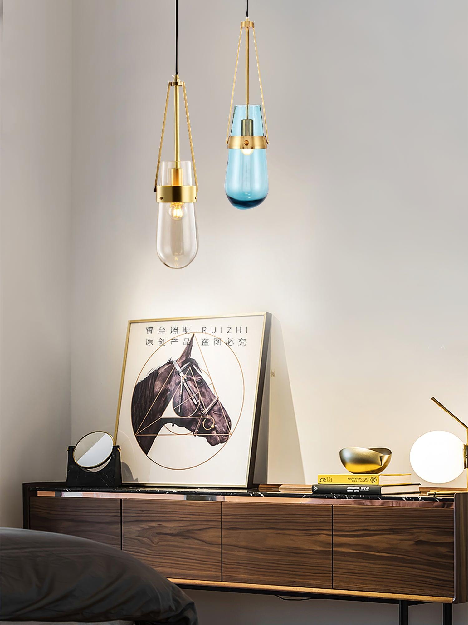 Vazora Glass Pendant Light - Blowlighting