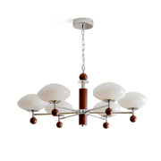 Pointed Modern Glass Chandelier