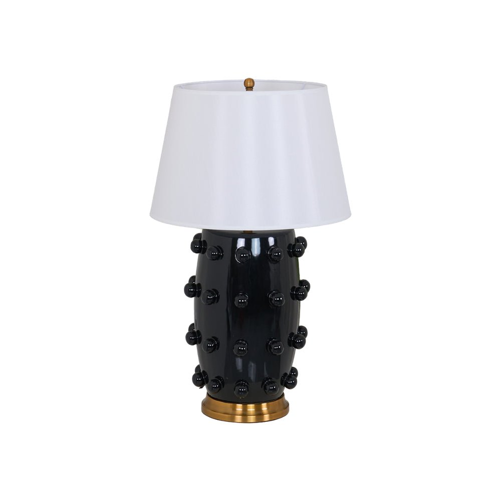 Polka Dot Porcelain Table Lamp - Blowlighting