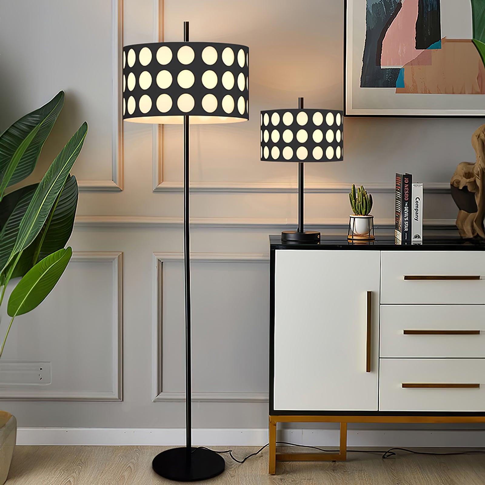 Avmirion Noir Arc Floor Lamp - Blowlighting