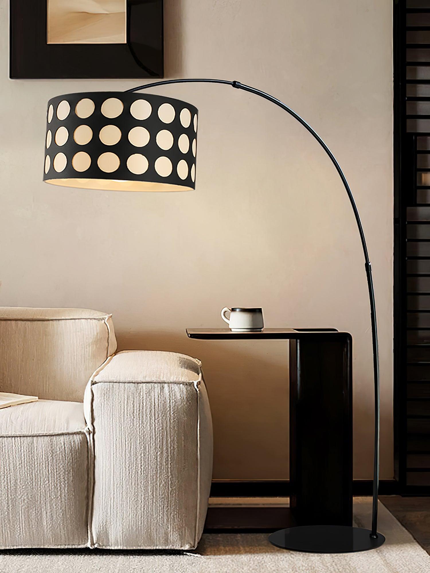 Avmirion Noir Arc Floor Lamp - Blowlighting